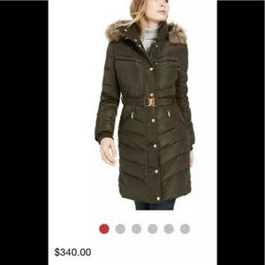 Michael Kors Olive green down filled parka 2X